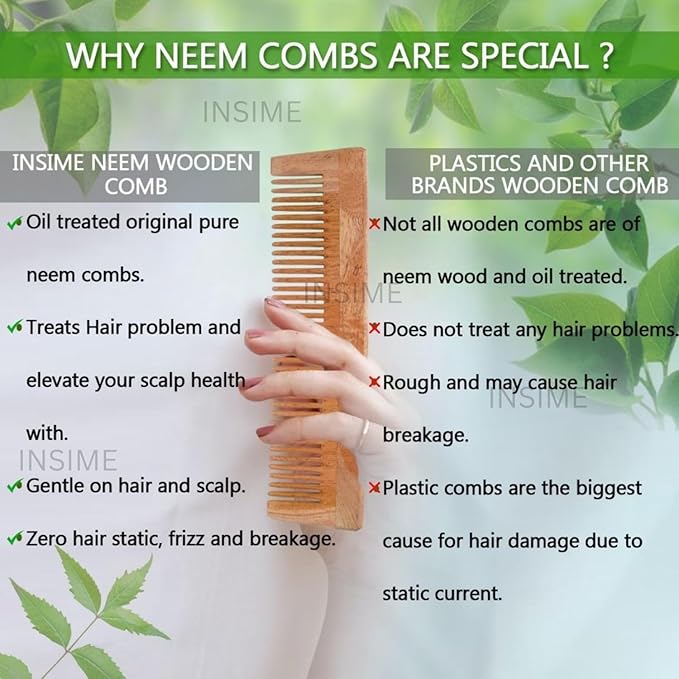 Kacchi Neem Comb cOMBO OF 3 - Image 3