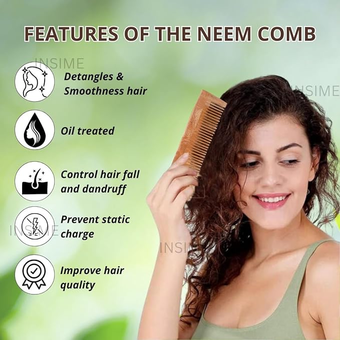 Kacchi Neem Comb cOMBO OF 3 - Image 5
